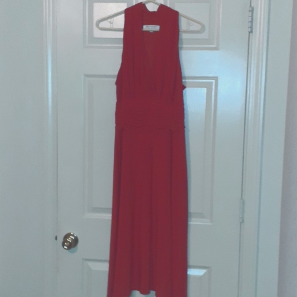 Evan Picone Red Marilyn Monroe Style Dress